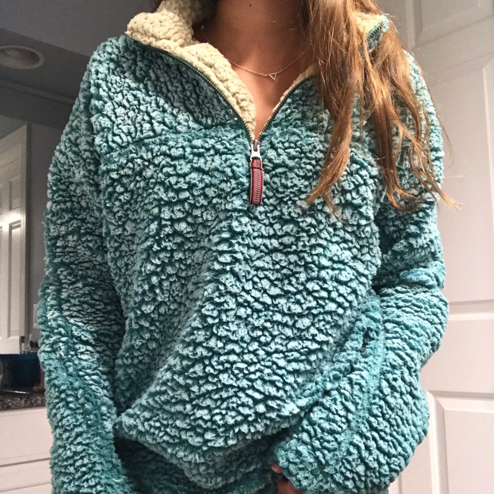 Live Oak Brand Teal Sherpa